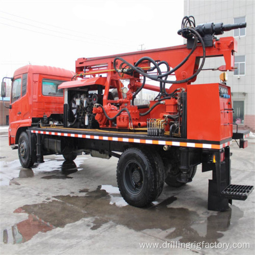 Truck Borehole Water Well Drilling Rig Machine